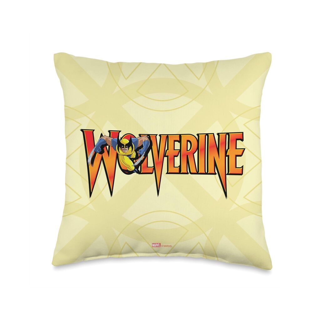 3148 X- Wolverine Retro Throw Pillow